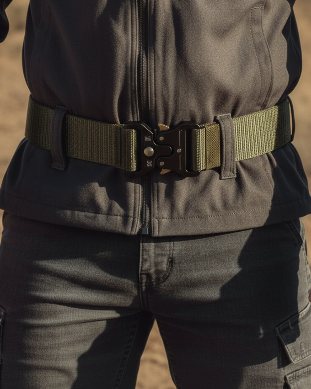 Tactical Quick-Release Belt – Adjustable Utility Waist Belt