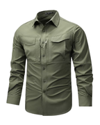 Men’s Tactical Shirt – Multi-Pocket Utility & Quick-Dry Performance