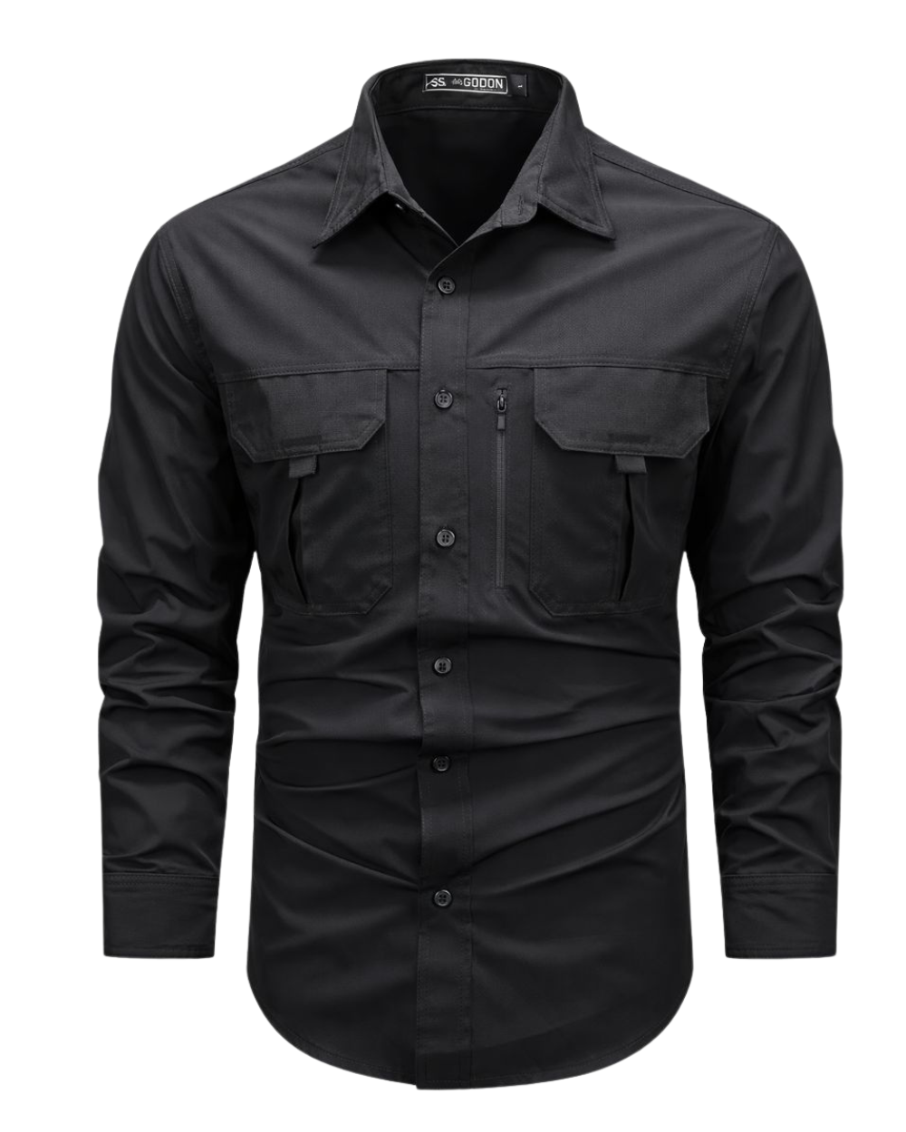 Men’s Tactical Stretch Shirt – Utility Pockets & Flexible Fit