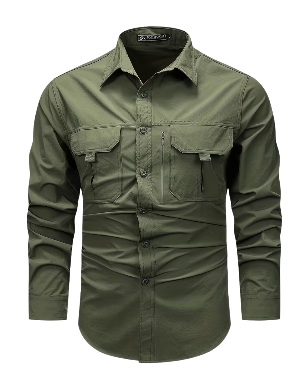 Men’s Tactical Stretch Shirt – Utility Pockets & Flexible Fit