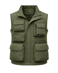 Men’s Classic Utility Cargo Vest – Multi-Pocket Field Wear