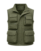 Men’s Classic Utility Cargo Vest – Multi-Pocket Field Wear