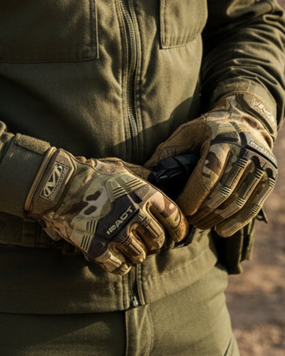 Men’s Protective Performance Gloves – Impact Control & Secure Grip