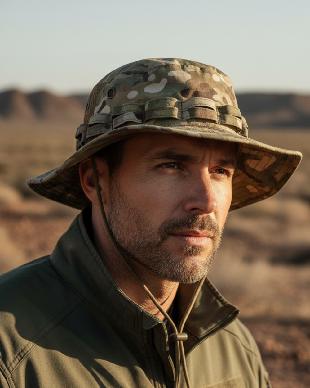 Men’s Outdoor Boonie Hat – Breathable Coverage & Sun Protection