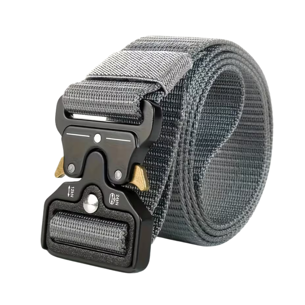 Tactical Belt with Adjustable Safety Buckle