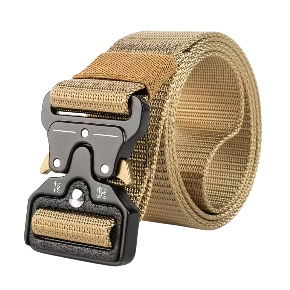Tactical Belt with Adjustable Safety Buckle