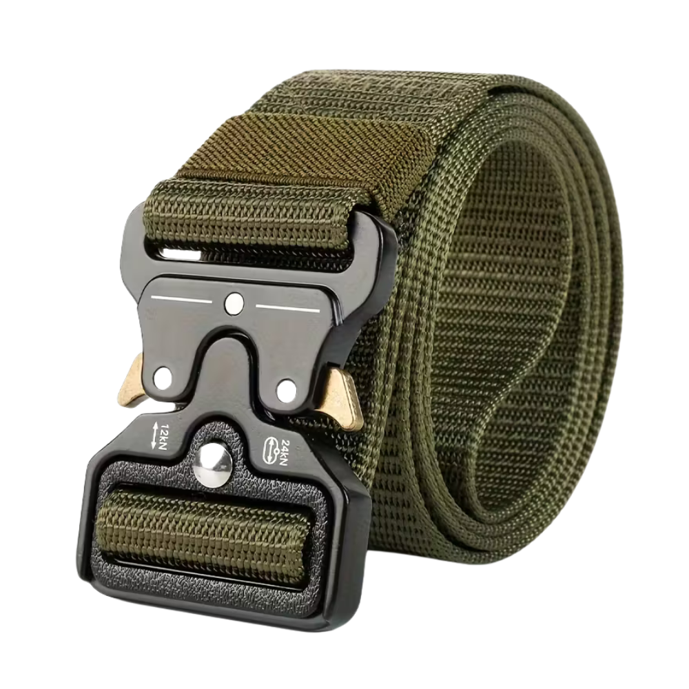 Tactical Belt with Adjustable Safety Buckle