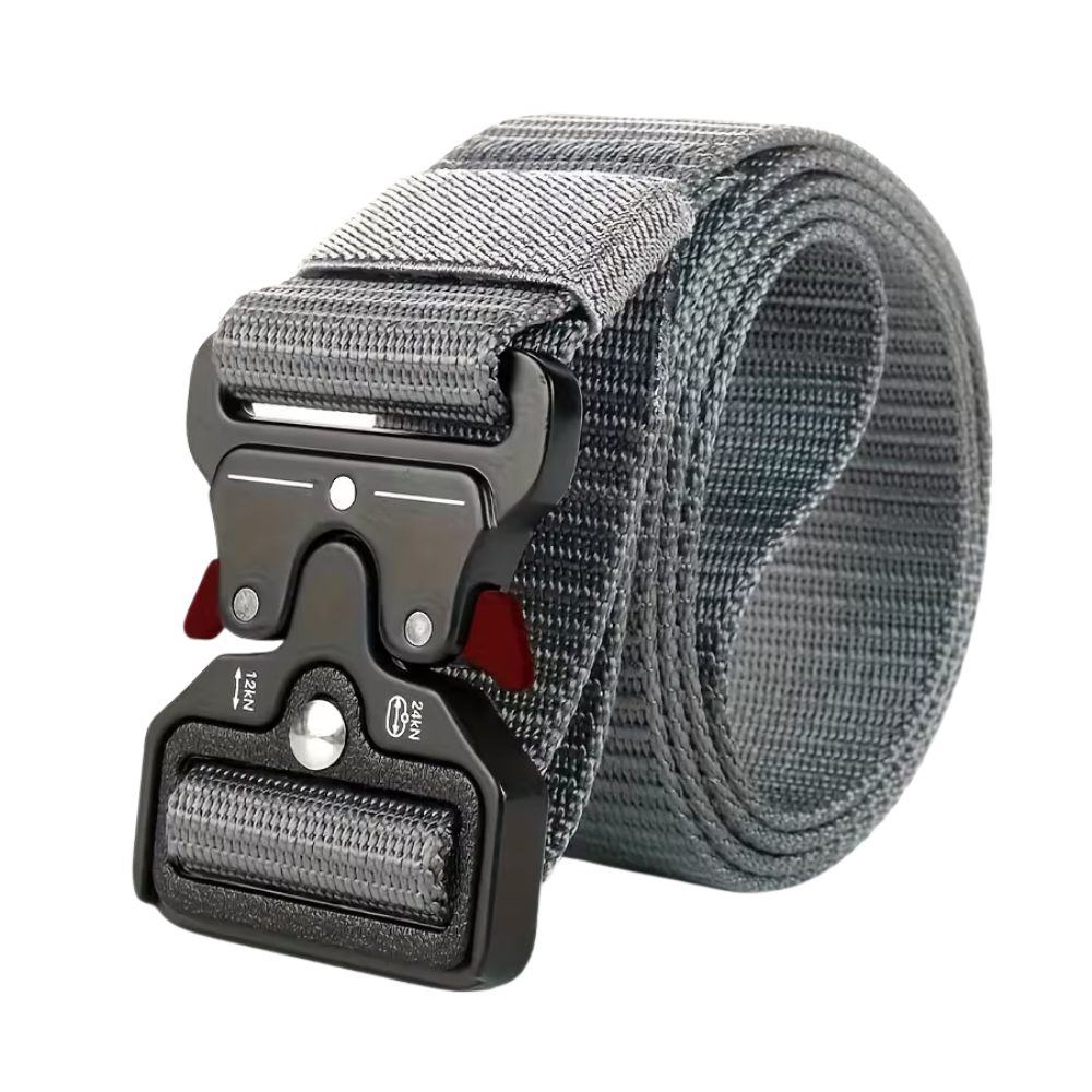 Tactical Belt with Adjustable Safety Buckle