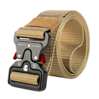 Tactical Belt with Adjustable Safety Buckle