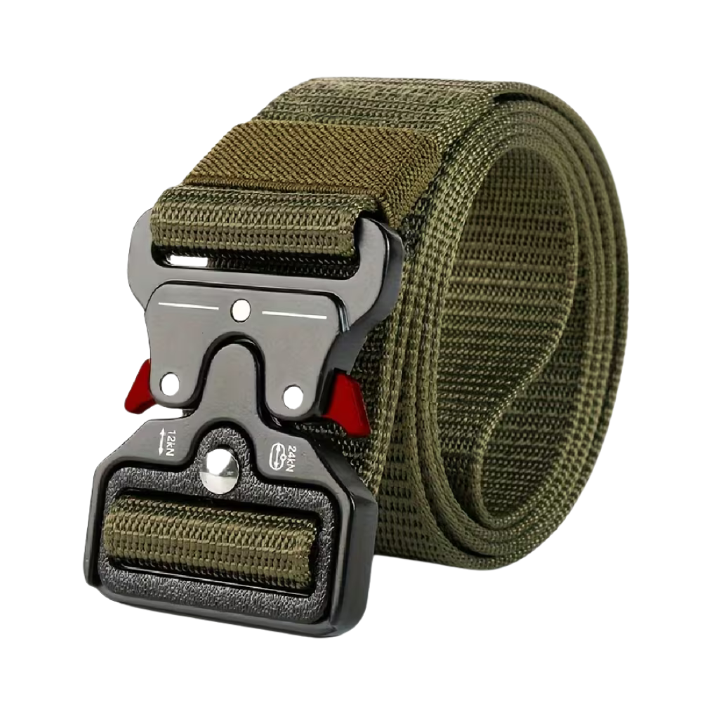 Tactical Belt with Adjustable Safety Buckle