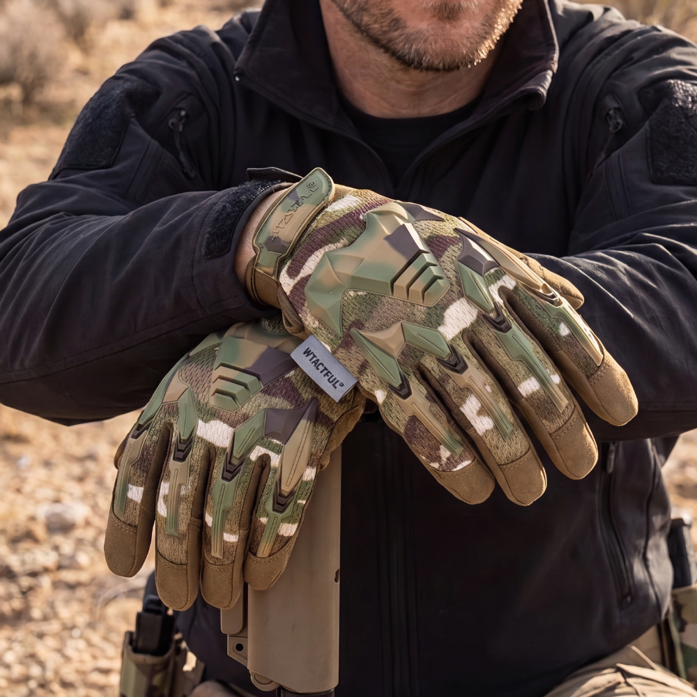 Men's Tactical Gloves – Breathable & Non-Slip Outdoor Gloves
