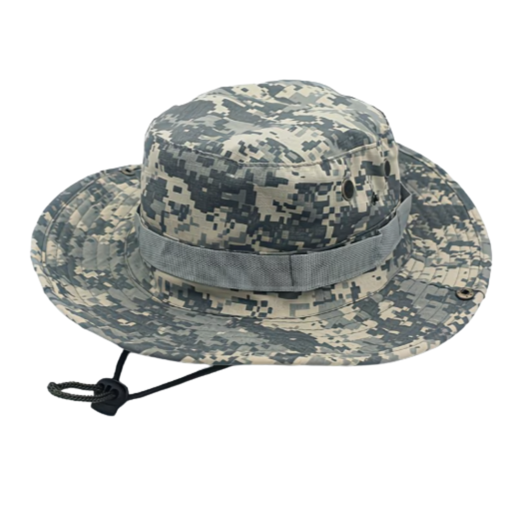 Wide-Brim Tactical Boonie Hat – Lightweight All-Season Field Headwear