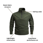 Men’s Tactical Long-Sleeve Performance Top – Quick-Dry & Breathable Field Wear