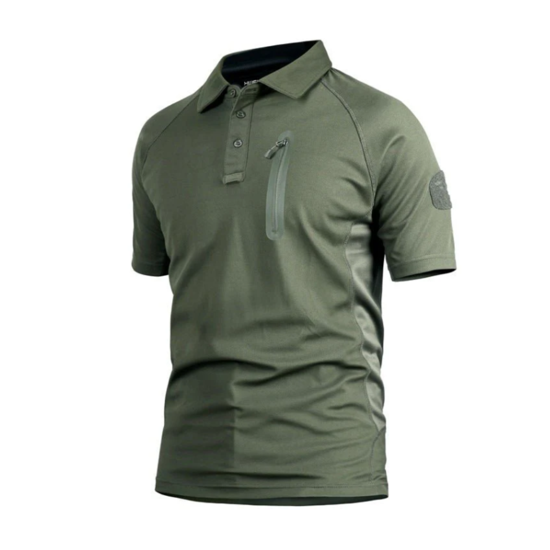 Men’s Tactical Quick-Dry Polo Shirt – 3-Pack
