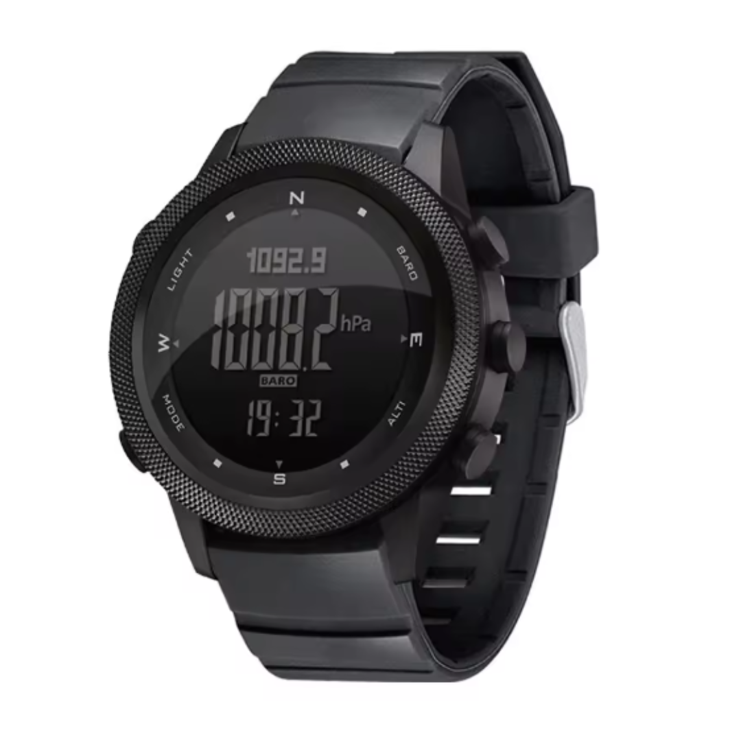 Men’s Outdoor Digital Watch – Multi-Sensor & All-Weather Ready
