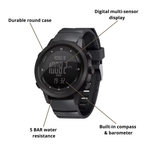Men’s Outdoor Digital Watch – Multi-Sensor & All-Weather Ready