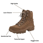 Men’s Outdoor Boots – Waterproof Protection & All-Terrain Support