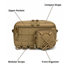 Men’s Tactical Organizer Pouch – Compact Storage &  Everyday Utility