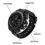 Men’s Outdoor Performance Watch – Dual Display & All-Weather Durability