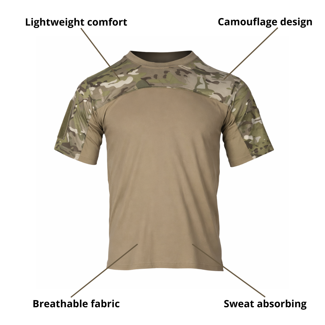 Men’s Performance Outdoor T-Shirt – Breathable Comfort & Active Fit