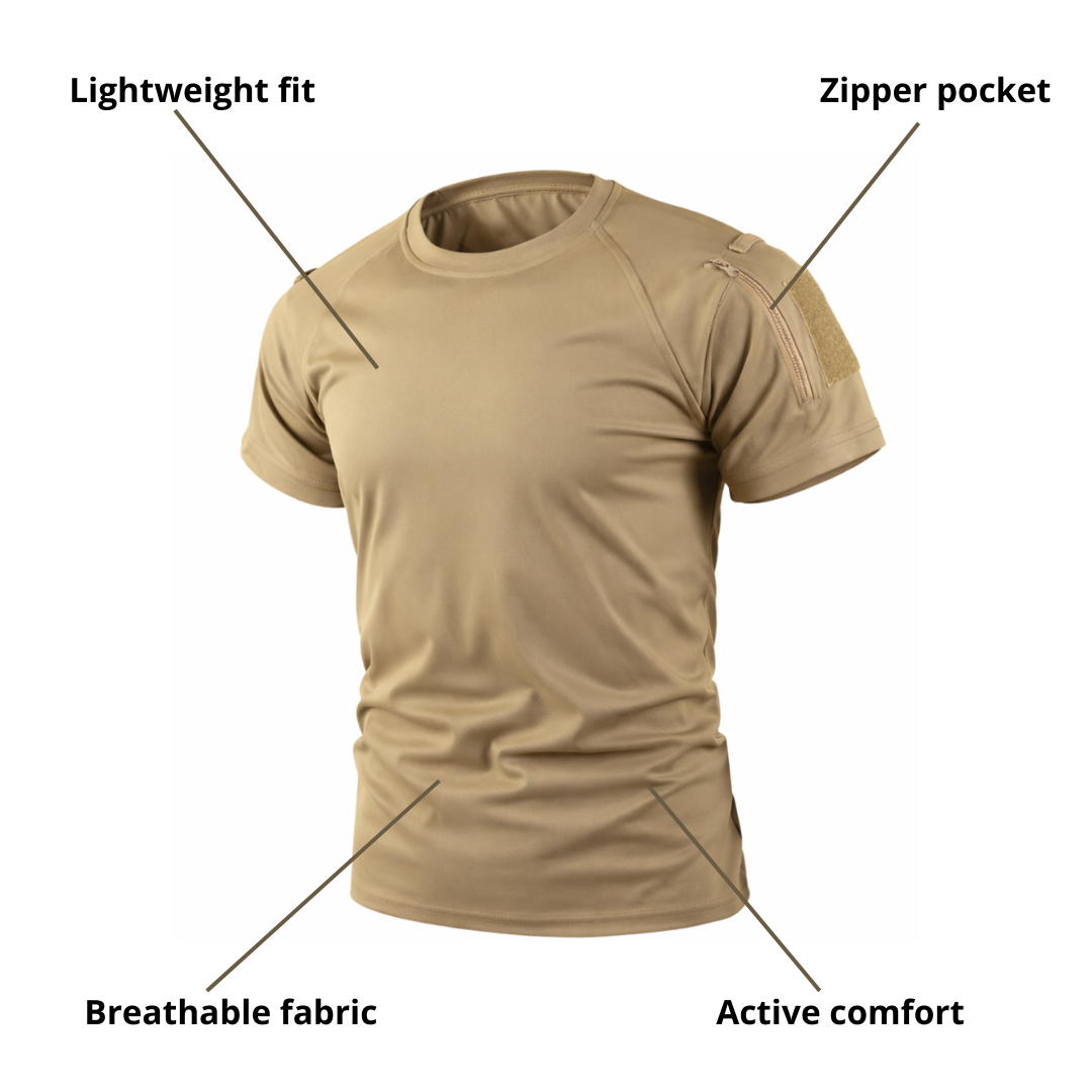 Men’s Performance Outdoor T-Shirt – Breathable Fit & Active Comfort