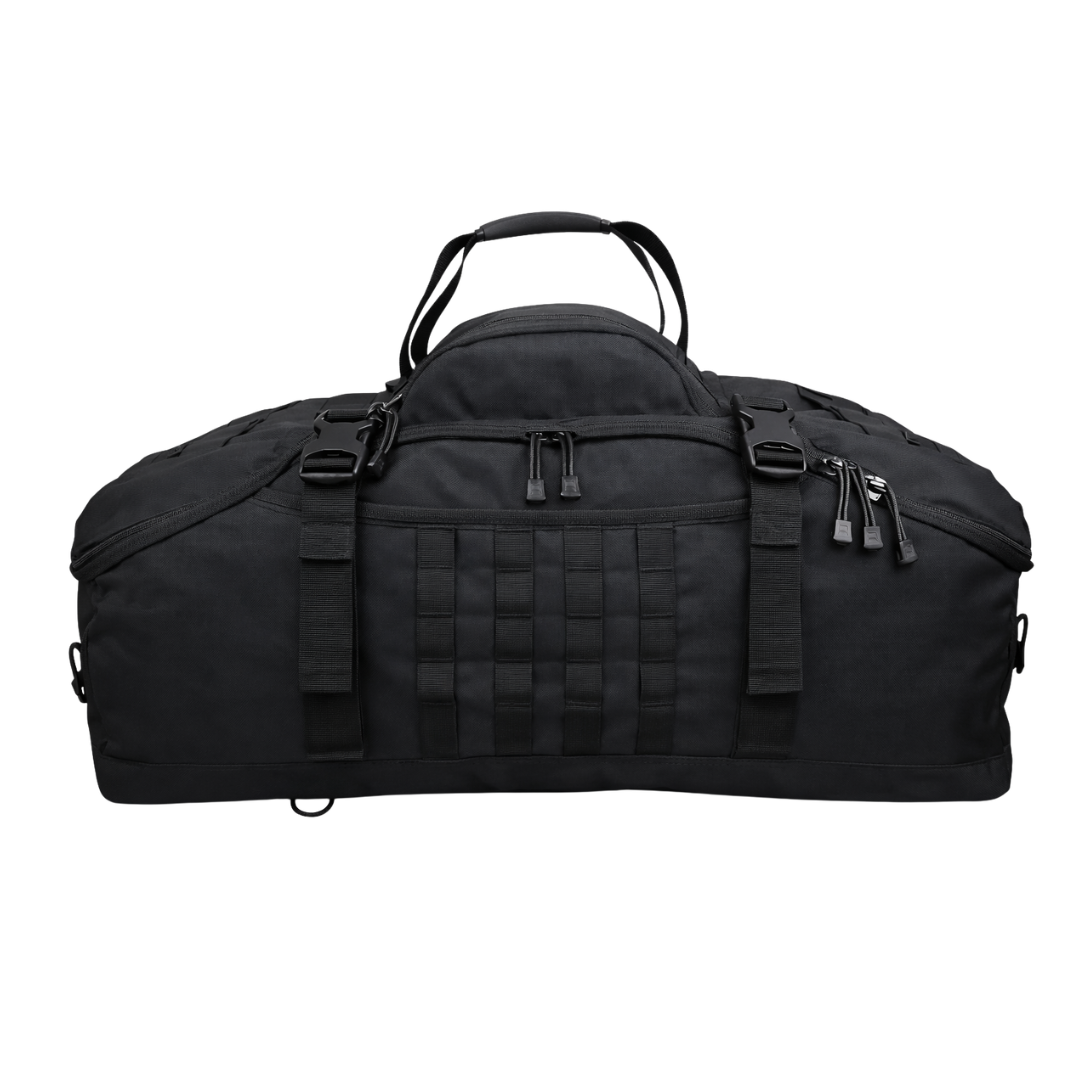 Tactical Outdoor Duffel Backpack – MOLLE Travel & Camping Gear Bag