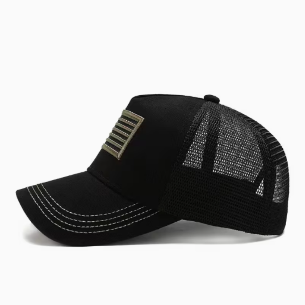 USA Embroidered Trucker Cap – Lightweight Casual Headwear