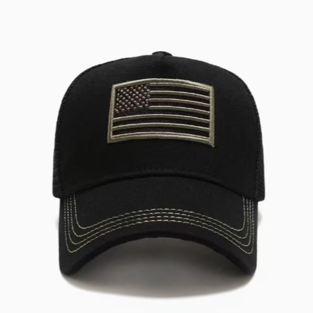 USA Embroidered Trucker Cap – Lightweight Casual Headwear
