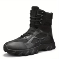 Men’s All-Season Outdoor Boots – Waterproof Grip Stability & Rugged Comfort Support