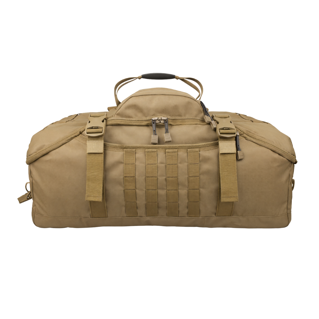 Tactical Outdoor Duffel Backpack – MOLLE Travel & Camping Gear Bag