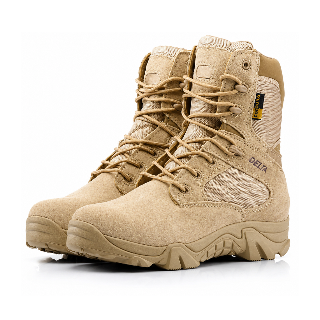 Men’s Waterproof Tactical Boots – Lightweight Combat & Hiking Support