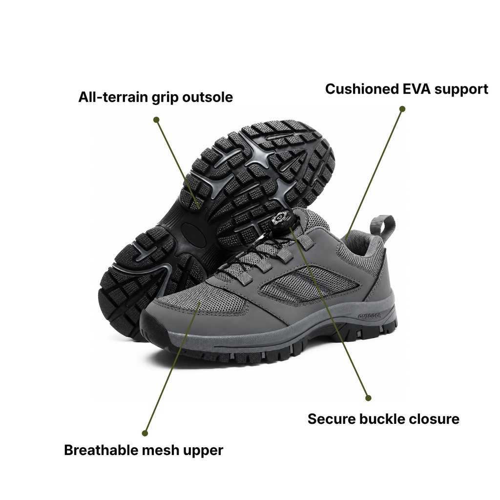 Men’s Tactical Shoes – Lightweight Grip & Outdoor Comfort