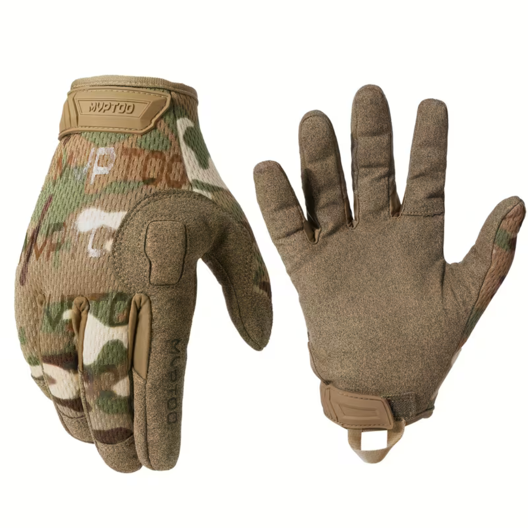 Tactical Hard Knuckle Gloves – Durable, Touchscreen Compatible & Adjustable Fit