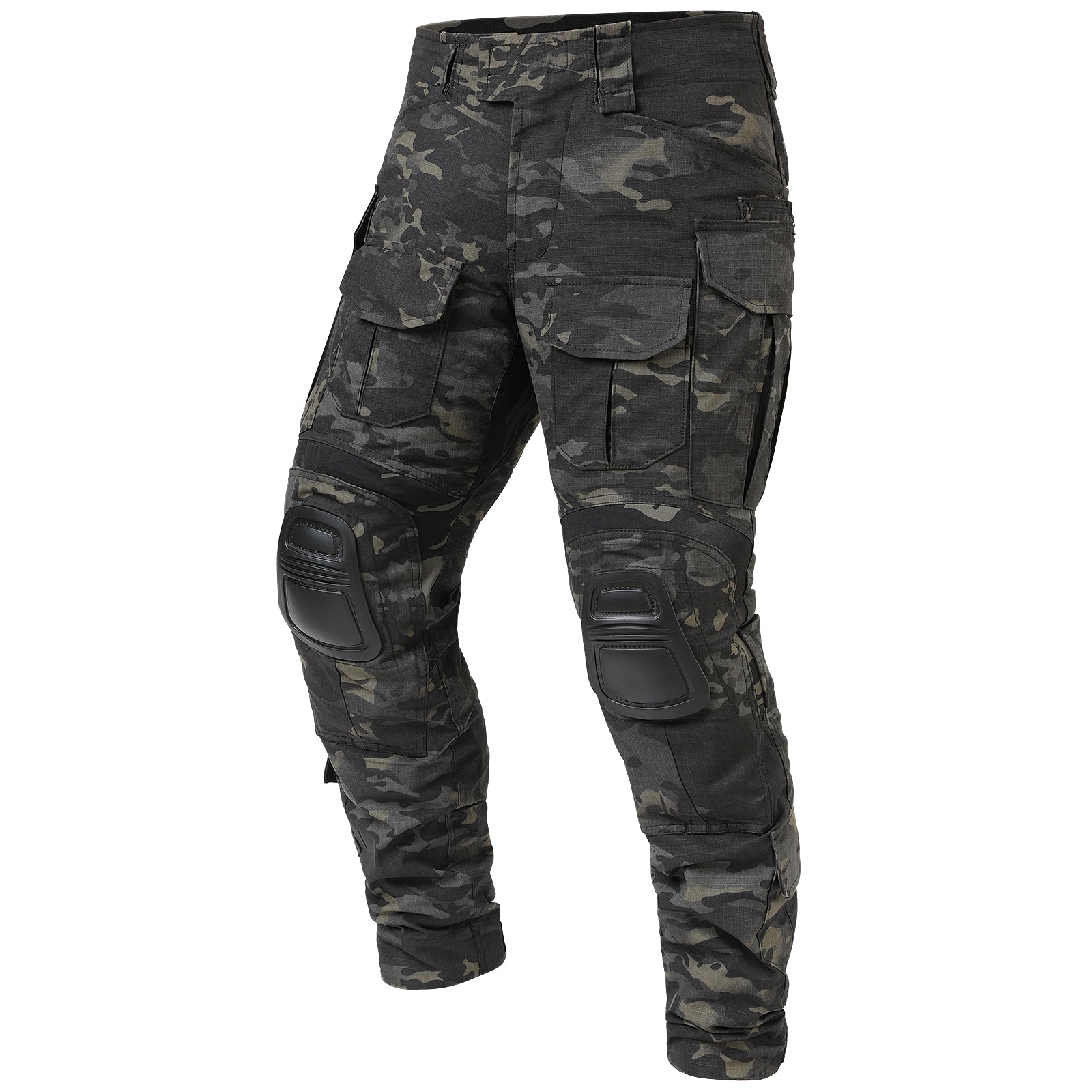 Men's Ripstop Tactical Pants - With Knee Pads - Ripstop