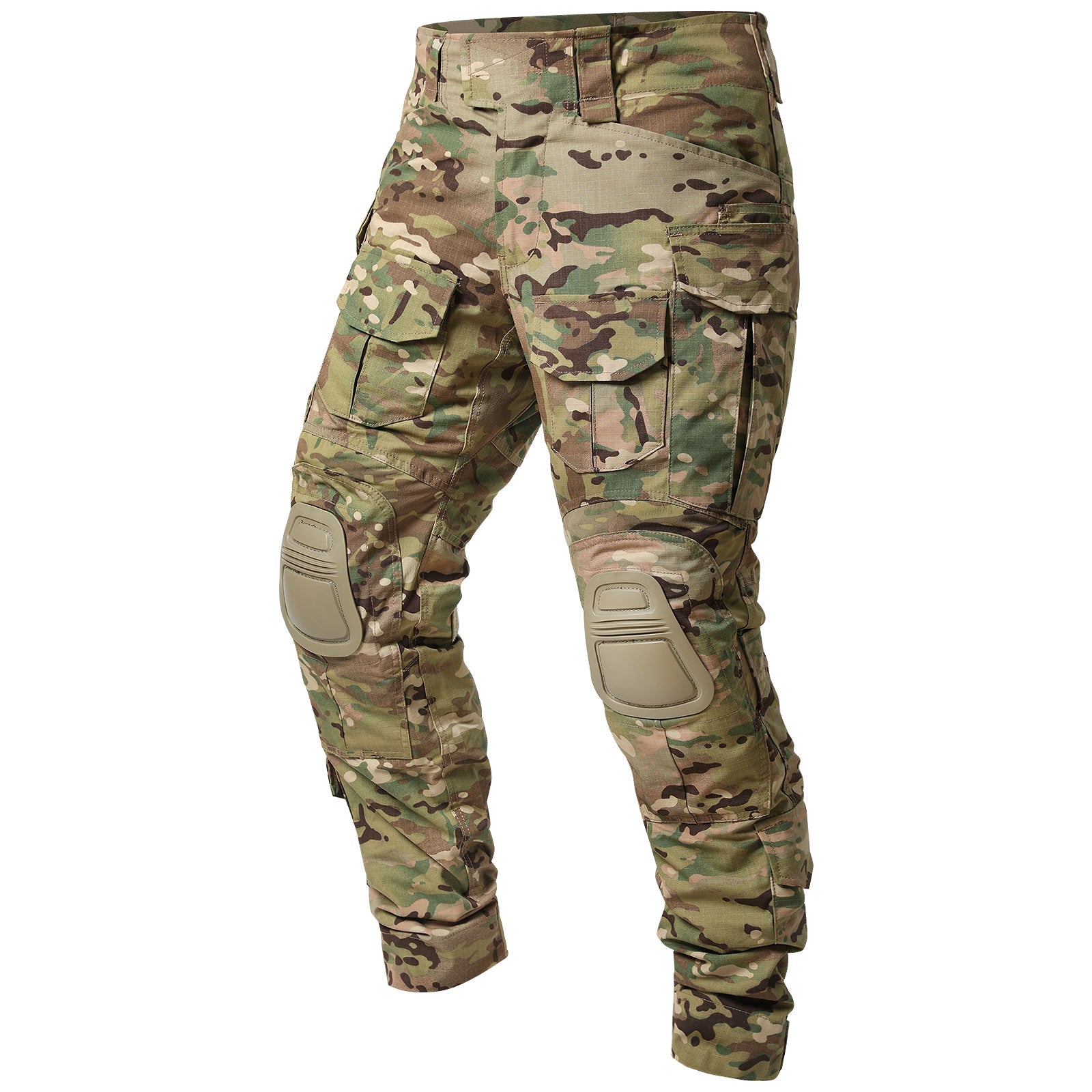 Men's Ripstop Tactical Pants - With Knee Pads - Ripstop
