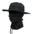Men's Tactical Sun Hat - UV Protection Boonie Hat with Balaclava
